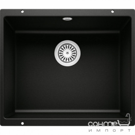 Гранитная кухонная мойка Blanco Silgranit Rotan 500-U 526098 черный