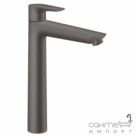 Смеситель для раковины высокий Hansgrohe Talis E 71717340 черный браш
