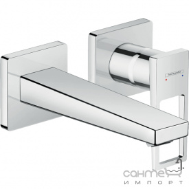 Смеситель для раковины скрытого монтажа Hansgrohe Metropol 74525000 хром