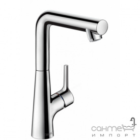 Смеситель для раковины со сливным гарнитуром Hansgrohe Talis S 72105000 Хром