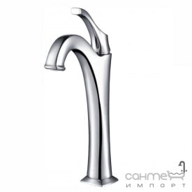 Смеситель для раковины высокий Kraus Arlo KVF-1200ORB тосканская бронза