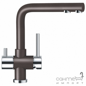 Смеситель для кухни Schock Wellus 70001 гранит в цвете Cristadur 84 puro
