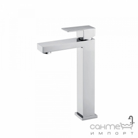 Высокий смеситель для накладной раковины Vito 1101-051CH хром