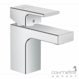 Смеситель для раковины с донным клапаном Hansgrohe Vernis Shape 70 71560000 хром