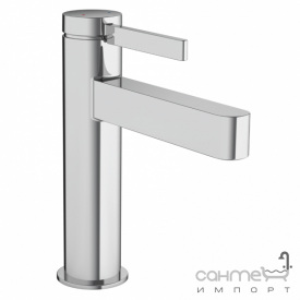 Смеситель для раковины с донным клапаном Hansgrohe Finoris 110 CoolStart 76024700 Matt White матовый белый