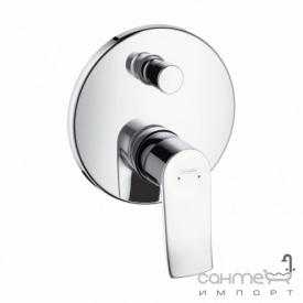 Внешняя часть смесителя для ванны Hansgrohe Metris 31493000