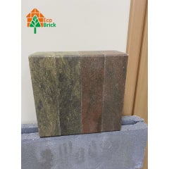 Цегла облицювальна ECOBRICK гладкий колор-мікс мармуровий Київ