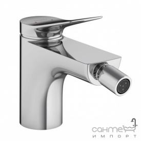 Смеситель для биде с сливным гарнитуром Hansgrohe Vivenis 75200700 Matt White матовый белый