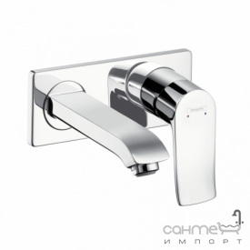 Внешняя часть смесителя для раковины, излив 165 мм Hansgrohe Metris 31085000