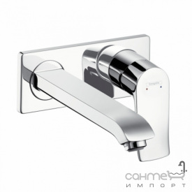 Внешняя часть смесителя для раковины, излив 225 мм Hansgrohe Metris 31086000