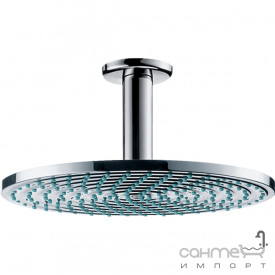 Верхний потолочный душ Hansgrohe Raindance S 240 1jet EcoSmart 27463000 хром