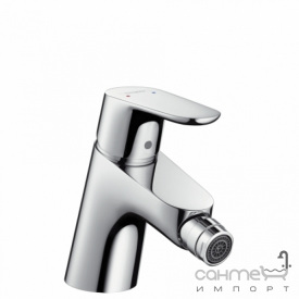 Смеситель для биде Hansgrohe Focus E2 31928000 Eco картридж с донным клапаном pop-up