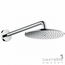 Верхний душ с держателем Hansgrohe PowderRain Raindance S 240 1jet P 27607000 хром