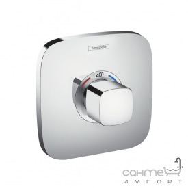 Внешняя часть термостата для душа 37 л/мин. Hansgrohe Ecostat E 15705000 Хром