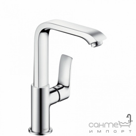 Смеситель для раковины без донного клапана Hansgrohe Metris 31187000