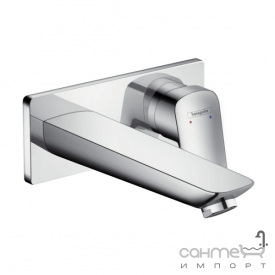 Внешняя часть смесителя для раковины Hansgrohe Logis 71220000 Хром