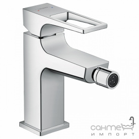 Смеситель для биде с донным клапаном Hansgrohe Metropol 74520000 хром