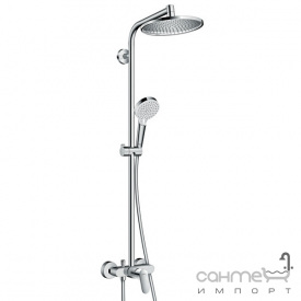 Душевая стойка Hansgrohe Crometta S 240 1jet Showerpipe 27269000 хром