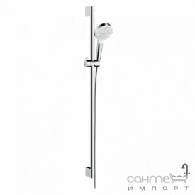 Душевой гарнитур Hansgrohe Crometta Unica 26537400 белый/хром
