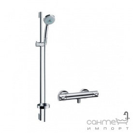 Душевой гарнитур Hansgrohe Croma 100 Multi/Ecostat 1001 SL Combi 27086000