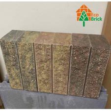 Цегла облицювальна пустотіла ECOBRICK колор-мікс мармуровий