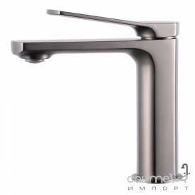 Смеситель для раковины Volle Solo 1510.011105 pistola gris вороненая сталь