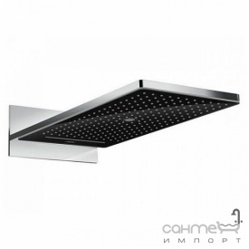 Верхний душ с настенным монтажом Hansgrohe Raindance Rainmaker Select 3j 24001600 хром/чёрный
