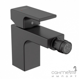 Смеситель для биде с донным клапаном Hansgrohe Vernis Shape 71211670 матовый черный