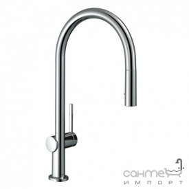 Смеситель для кухни с вытяжным изливом Hansgrohe Talis M54 72842000 хром
