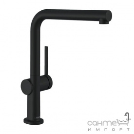 Смеситель для кухни однорычажный Hansgrohe Talis M54 270 72840670 черный матовый