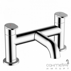 Смеситель для ванны на 2 отверстия Hansgrohe Vernis Blend 71442000 хром