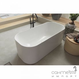 Овальна акрилова окремостояча ванна Kolpa-San Pandora FS 1730x78 біла