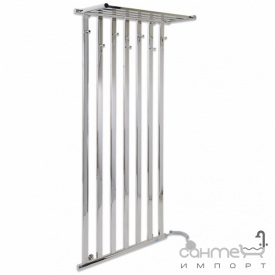 Полотенцесушитель с полочкой Laris Кватро П7 600x1200 подключение справа, хром