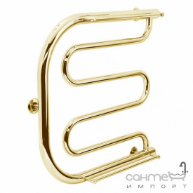 Водяной полотенцесушитель Laris Фокстрот П 500х500 золотой