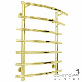 Водяной полотенцесушитель Laris Каскад П7 400х700 золотой