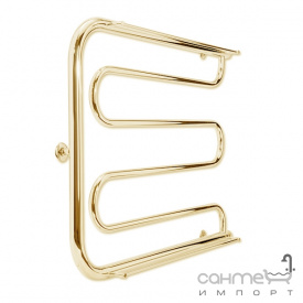 Полотенцесушитель водяной Laris Фокстрот П 400х500 золото