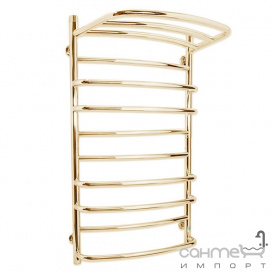 Полотенцесушитель водяной Laris Евромикс с полкой П10 600х900 золото