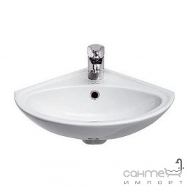 Кутова раковина Cersanit Sigma з отвором