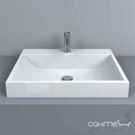 Раковина мебельная Фортуна Варна 700x420 RAL3020 красная