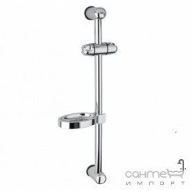 Штанга настенная с мыльницей Bugnatese Accessori Venus 19763 CR хром