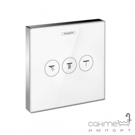 Запірно-перемикачий прилад Hansgrohe ShowerSelect 15736400 білий/хром