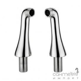Полуколонны на борт ванны Bugnatese Accessori 19279 RA медь