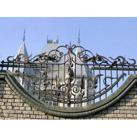 Забор кованый Адель