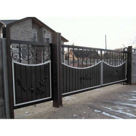 Ворота кованые Дубно