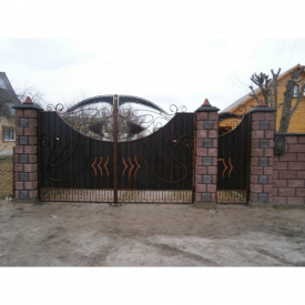 Ворота кованые Бетман