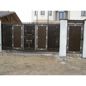 Ворота кованые Планета