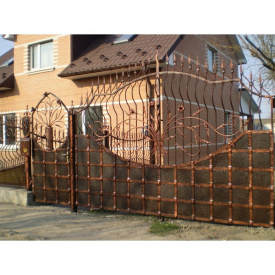 Ворота кованые Канон, Канон плюс