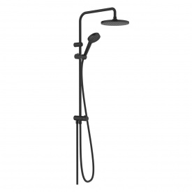 HANSGROHE VERNIS BLEND душевая система Showerpipe Reno 220, цвет черный матовый