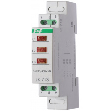 Сигнальна лампа F&F LK-713R 3х400/230В+N