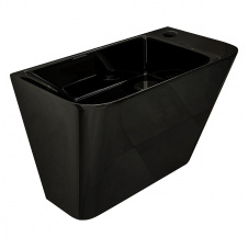 VOLLE TEO black умывальник 50*28*35см моноблок подвесной